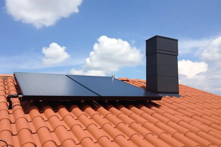 Collettori di un impianto solare termico
