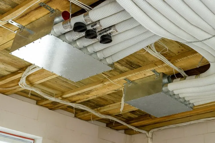 Componenti di un impianto di ventilazione